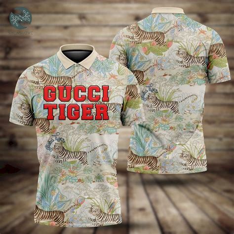 gucci tiger polo replica|genuine gucci polo shirt.